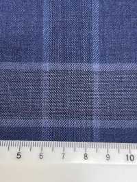 DM5144 DORMEUIL QUEEN Super100's 네이비 블루 체크[원단] 호소이 쇼지 주식회사 추가 이미지