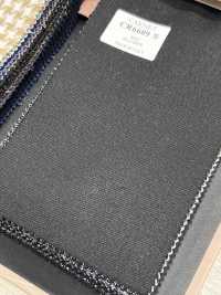 CR6609 CARNET 3PLY 블랙 무지[원단] 호소이 쇼지 주식회사 추가 이미지