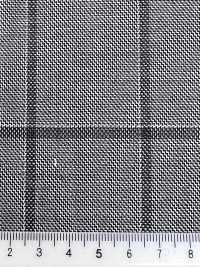 CR6613 CARNET 3PLY 라이트그레이 체크[원단] 호소이 쇼지 주식회사 추가 이미지