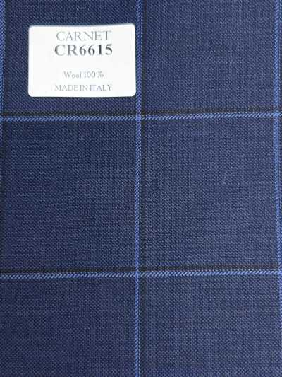 CR6615 CARNET 3PLY 네이비 블루 체크