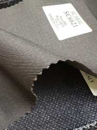 SC6621 SCABAL Super120'S 브라운 무지[원단] 호소이 쇼지 주식회사 추가 이미지