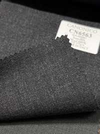 CN6563 CANONICO Super110's 회색 무지[원단] 호소이 쇼지 주식회사 추가 이미지
