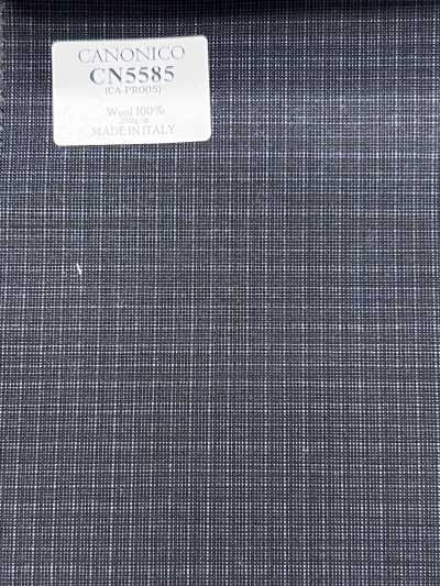 CN5585 CANONICO Super110's 네이비 블루 체크