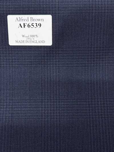 AF6539 Alfred Brown 네이비 블루 체크