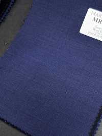 MR3577 MARZOTTO Super110's 블루 무지[원단] 호소이 쇼지 주식회사 추가 이미지