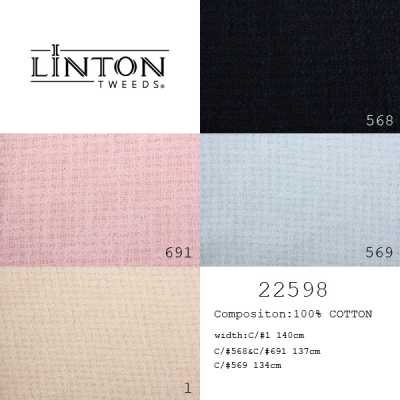 22598 LINTON 린톤 트위드 영국산 원단 겉감