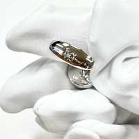 3003 스털링 실버 화이트 진주 커프스[정장 액세서리] 야마모토 (EXCY) 서브 사진