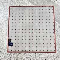 CF-600 국산 실크 100% 수석 도트 무늬 레드[정장 액세서리] 야마모토 (EXCY) 서브 사진