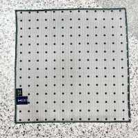 CF-601 국산 실크 100% 수석 도트 무늬 그린[정장 액세서리] 야마모토 (EXCY) 서브 사진