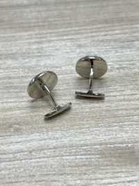 E-4-C 컬러 코팅 커프링크스 커프링크 네이비 블루[정장 액세서리] 야마모토 (EXCY) 서브 사진