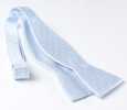 MT-973 국산 실크 손잡이 나비 넥타이 물방울 무늬 삭스 블루