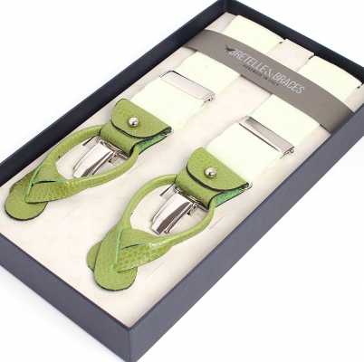 VART-015 BRETELLE&BRACES 린넨 그린